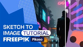 Generating a FUTURISTIC AI IMAGE  Freepik Pikaso Tutorial [upl. by Pinckney]