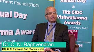 Sh C N Raghvendran MD CR Narayan Rao Consultants [upl. by Nerek]