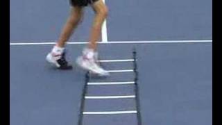 Tennis Agility And Footwork Exercises [upl. by Aitselec375]