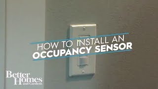 How to Install an Occupancy Sensor [upl. by Altheta]