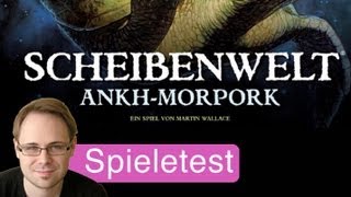 Scheibenwelt  AnkhMorpork Brettspiel  Anleitung amp Rezension  SpieLama [upl. by Leicester]