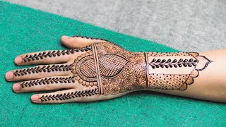 Beautiful Mehndi Design  Simple Mehndi Desigen  New Mehndi Design [upl. by Penrose]