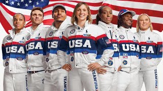 Ralph Lauren Unveils Team USAs Paris 2024 Olympic Uniforms [upl. by Roberta]