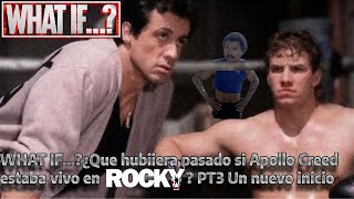 ¿Que hubiera pasado si Apollo Creed estaba en ROCKY 5 PT3 Un nuevo inicio [upl. by Huai220]