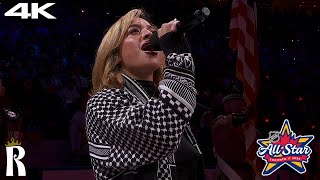 Kiana Ledé  StarSpangled Banner  Full Performance  Live  Honda NHL AllStar Game 2024 [upl. by Aronas]