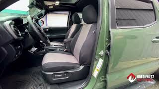 2021 Tacoma Double Cab – Seat Covers Fronts Only [upl. by Kelley264]