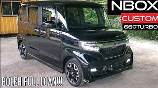 HONDA NBOX CUSTOM J L 660CC TURBO  REVIEW [upl. by Giardap]