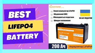 12V 200Ah 24v 48v 100Ah Lifepo4 Battery Review [upl. by Sandell]