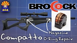 Brocock Compatto and Bantam Magazine ORing Repair [upl. by Ahsinit]