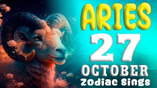 𝐆𝐄𝐓 𝐑𝐄𝐀𝐃𝐘❗️𝐓𝐇𝐈𝐒 𝐏𝐄𝐑𝐒𝐎𝐍 𝐆𝐄𝐓𝐒 𝐘𝐎𝐔 𝐔𝐅𝐅😱 Aries ♈ Horoscope for today october 27 2024 🔮 horoscope Daily [upl. by Greenwell176]