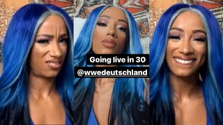 Sasha Banks interview with WWE Deutschland 081921 [upl. by Merriott849]