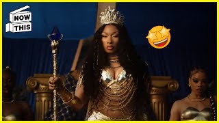 Megan Thee Stallion Travis Kelce Star in New NFL Pepsi Ad [upl. by Nalor675]