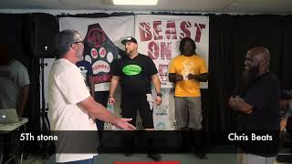 Beast On A Beat Da Kennel Beat Battles  5th Stone vs Chris Beats [upl. by Elleuqar]