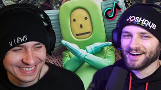 Reacting to our old Tiktoks with Juicy [upl. by Lenuahs]