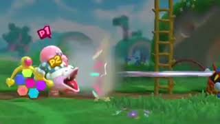 Kirby Star Allies Marx’s laser EARRAPE [upl. by Krischer494]