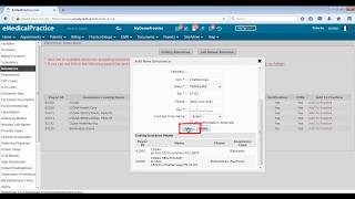 How to add insurance  eMedPractice [upl. by Nwahsel]