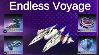 Glacier Endless Voyage LVs 1248 Lazer MG Prism WG Energy Missle Electrical Armor Wing Fighter [upl. by Tina]