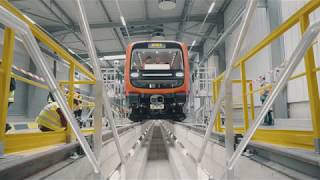 Alstom delivers the first nextgeneration train for line B of the Lyon metro [upl. by Harmaning320]