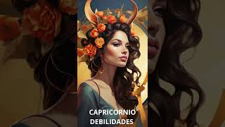 🔥 CAPRICORNIO DEBILIDADES 🔥 [upl. by Eyma]