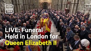 Queen Elizabeth II’s Funeral at Londons Westminster Abbey [upl. by Purity]