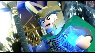 LEGO Marvel Super Heroes 100 Walkthrough Part 7  Bifrosty Reception Loki Boss Fight [upl. by Shani456]