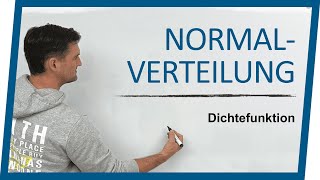 NormalverteilungDichtefunktion  Mathe by Daniel Jung [upl. by Suirradal425]