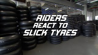 2016 ARRC SS600  Riders React To Slick Tyres [upl. by Elleimac652]