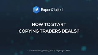 ExpertOption Tutorials how to start copying traders deals [upl. by Hephzipa736]