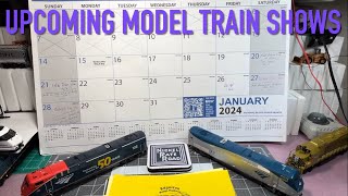 Upcoming Model Train Shows 2024 [upl. by Kashden857]