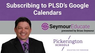 Subscribing to PLSD Calendars [upl. by Ymassej]