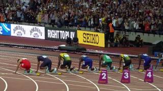 World Athletics Championships London 2017 100 Metres Final [upl. by Yziar808]