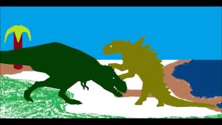 Tyrannosaurus Vs Edmontonia [upl. by Madriene]