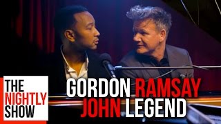 John Legend Sings Classic Gordon Ramsay Insults [upl. by Carli]