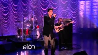 Adam Lambert Better Than I know Myself Live Ellen show [upl. by Auhel265]