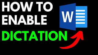 How To Enable Dictation In Microsoft Word [upl. by Balac695]