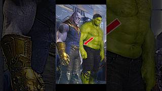 Hulk 😎 Angry Thanos Every Time Bruce weak hidden things shorts actionweb [upl. by Phillane]