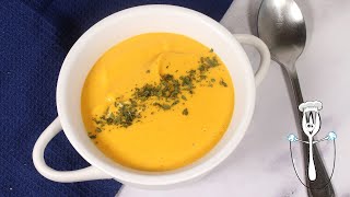 🥕RIQUÍSIMA y SALUDABLE esta crema de calabaza y zanahoria🥕  Receta fácil y ligera [upl. by Handal]