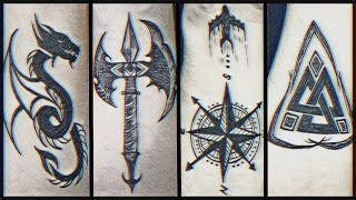 New Four Amazing👌temporary tattoos designs for you 👍 [upl. by Isolda]