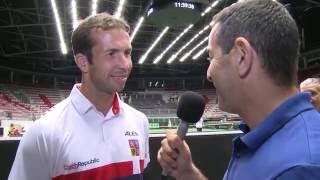 Radek Stepanek et lamour de la Coupe Davis par BNP Paribas VO [upl. by Dalohcin]