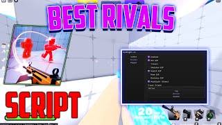 ROBLOX Rivals Script  Hack GUI  Aimbot Hitbox Expander ESP Fly Walkspeed [upl. by Alomeda]