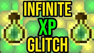 Minecraft new Infinite XP GLITCH 120 Bedrock and Java [upl. by Enelie852]