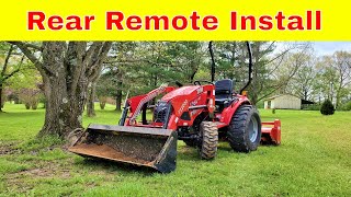 Tractor Rear Remote Install TYM T233 T234 T264 T273 T293 T25 [upl. by Ardekahs]