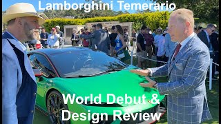 2025 Lamborghini Temerario World Debut amp Design Review [upl. by Haskel108]