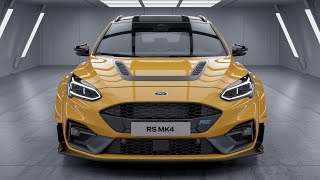 OMG Unleashing the 2025 Ford Focus RS Mk4 The Ultimate Hot Hatch [upl. by Nhtanhoj]