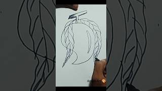 How to draw  mengo darwing for easy step by step in mengo draw in Arnab Art 🎨status [upl. by Anehs489]