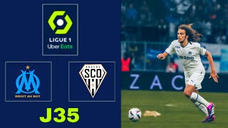 Olympique Marseille vs Angers en vivo Ligue 1 202223 Jornada 35 [upl. by Oeflein214]