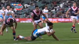 Round 21 2012 Highlights  Roosters vs Titans [upl. by Onez]