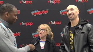 NYCC 2024 Teen Titans Go Interview With Scott Menville and Hynden Walch [upl. by Schwitzer]