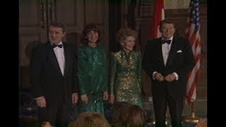 President Reagans Trip to Quebec Canada on March 17 1985 [upl. by Holcman]