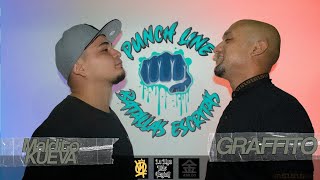 Graffito Zambrano Vs Maldito Kueva Host RblsDkho GLLS Edición Guantes de Oro [upl. by Nnawaj]